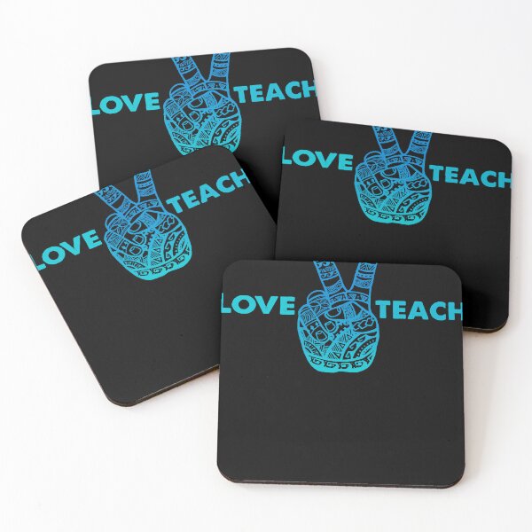 Item preview, Love Peace Teach, Love To Teach - Boho Hand designed and sold by ThomasCastorena.
