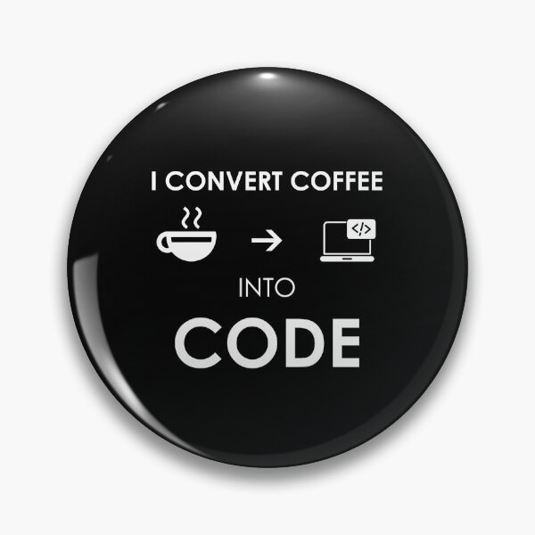 Item preview, I convert coffee into code designed and sold by ShajeeDes.