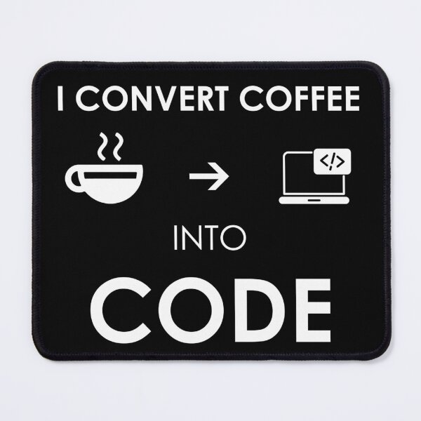 Item preview, I convert coffee into code designed and sold by ShajeeDes.