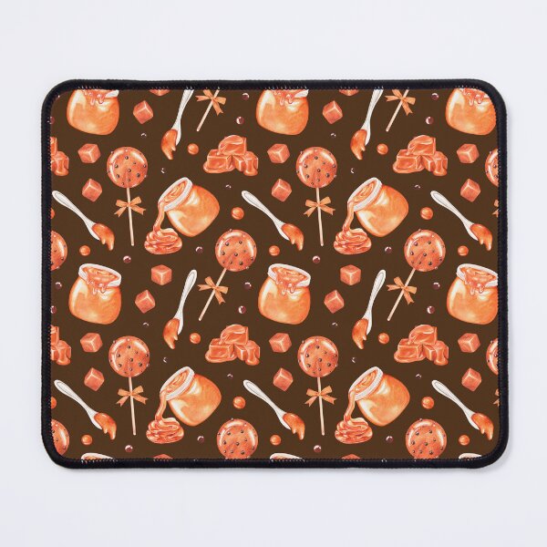 Item preview, Caramel pattern hand-drawn with watercolor paints. designed and sold by Trilisti.