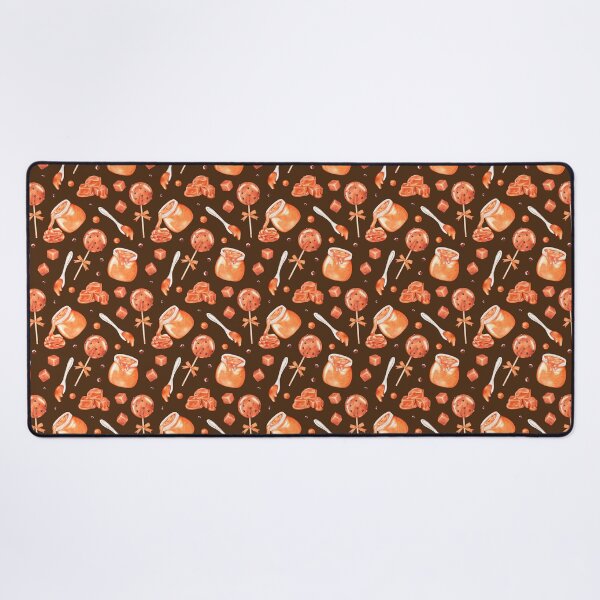 Item preview, Caramel pattern hand-drawn with watercolor paints. designed and sold by Trilisti.