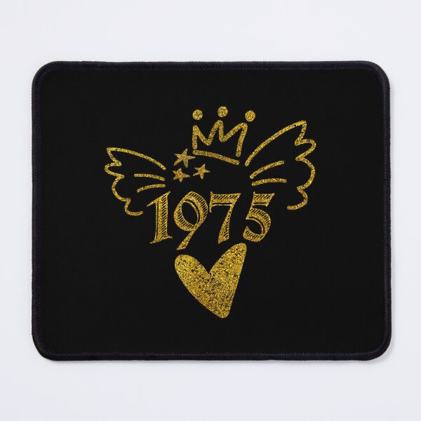 Item preview, Funny Minimalist Retro 1975 Happy Birthday Anniversary designed and sold by 77tara.