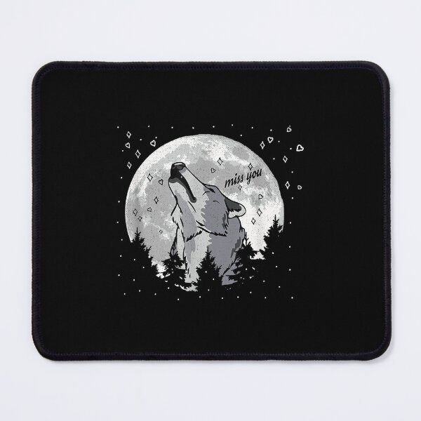 Item preview, Romance Lone Outdoor Wolf Heartbreak Couple Love  designed and sold by 77tara.