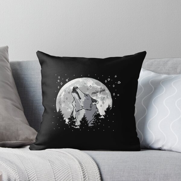 Item preview, Romance Lone Outdoor Wolf Heartbreak Couple Love  designed and sold by 77tara.