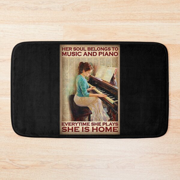 Item preview, Piano Her soul belongs to music and piano everytime she plays she is home designed and sold by TeganCrafford.