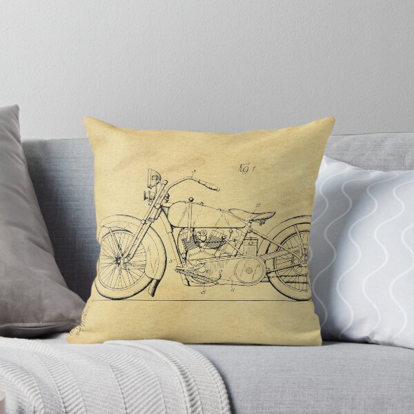 Item preview, Motorcycle Support Patent Drawing From 1925 designed and sold by SamirHanusa.