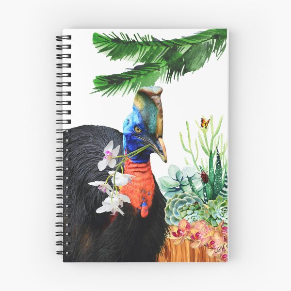 Item preview, Australian Animals- Colourful cassowary designed and sold by AshStylz.
