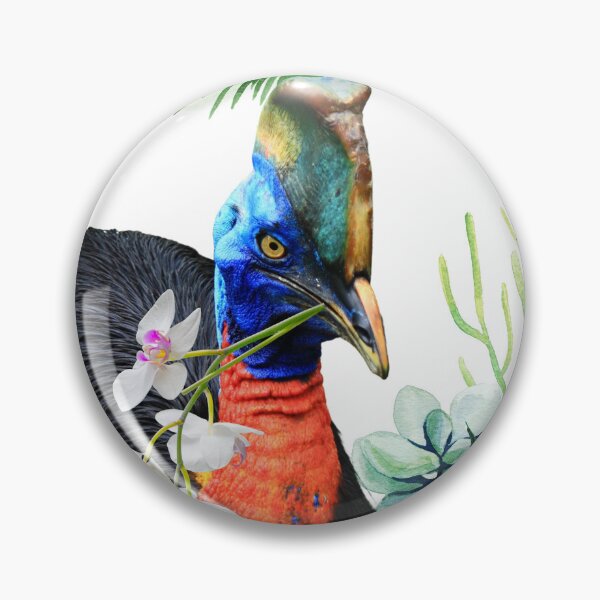 Item preview, Australian Animals- Colourful cassowary designed and sold by AshStylz.