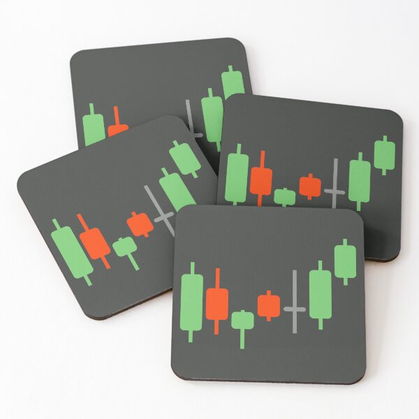 Item preview, japanese candlestick graph designed and sold by PSteinDesign.