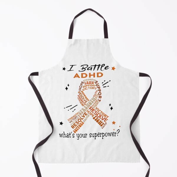 Item preview, ADHD Warrior, I Battle ADHD What's Your Superpower? designed and sold by Greggwillard.