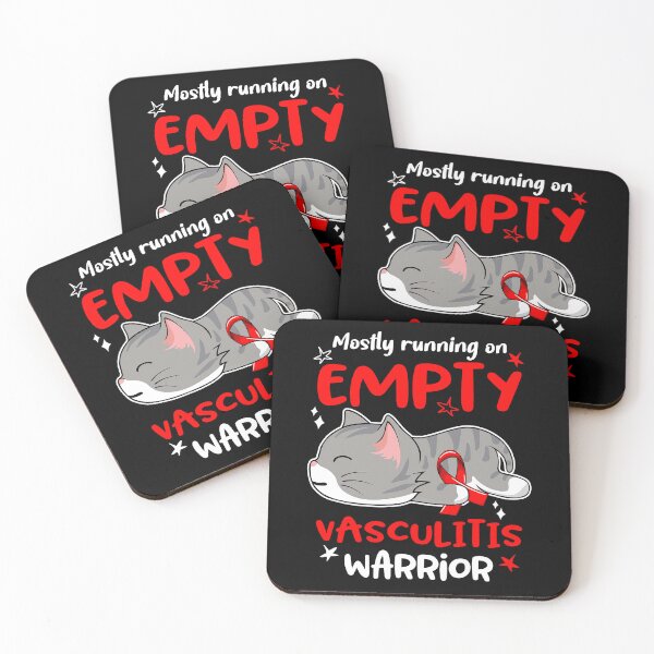 Item preview, Vasculitis Awareness, Mostly Running on Vasculitis Warrior designed and sold by Tammyilaria.