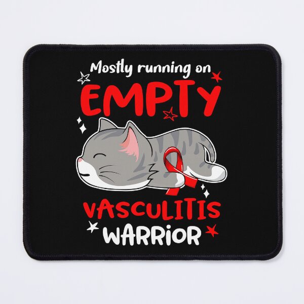 Item preview, Vasculitis Awareness, Mostly Running on Vasculitis Warrior designed and sold by Tammyilaria.