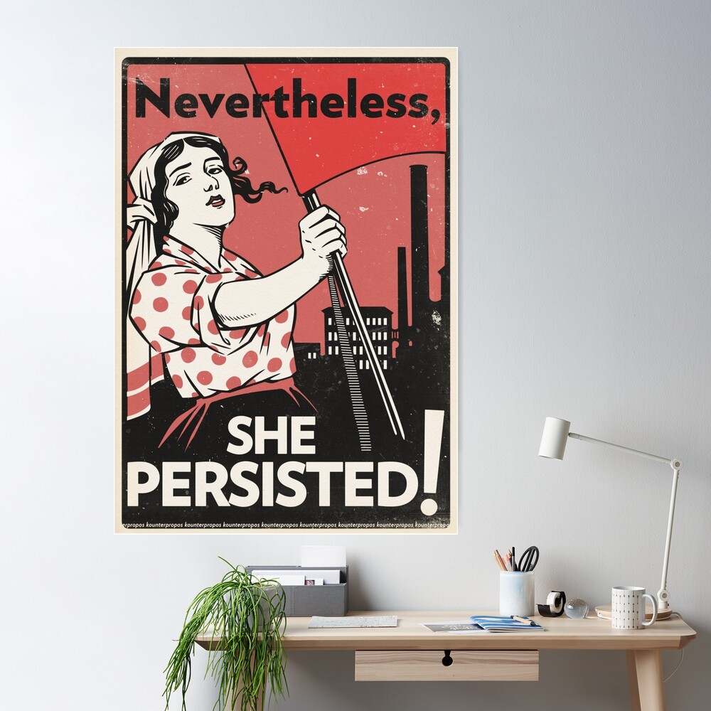 Nevertheless She Persisted Canvas, The Blank Canvas Company