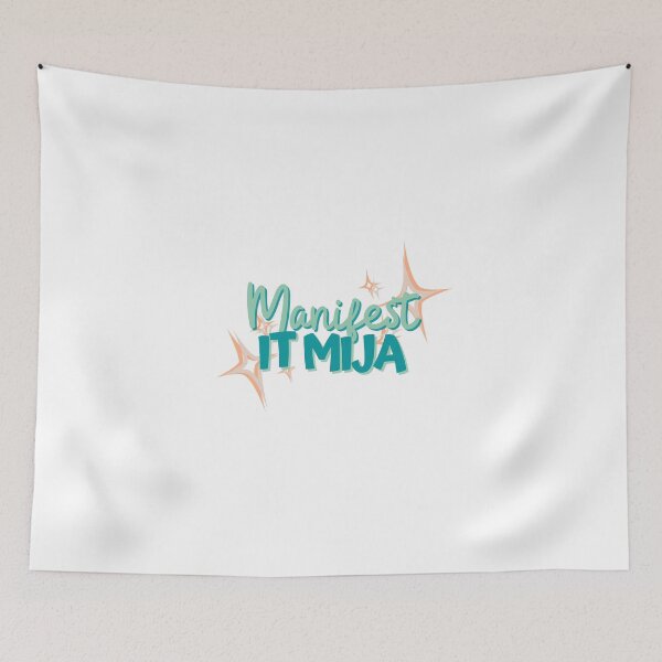 Item preview, Manifest It Mija Latinx Sticker designed and sold by aventurasEnESL.