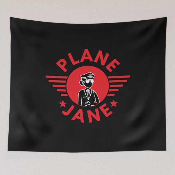 Item preview, Plane Jane.  Funny Pilot-Pilot-Pilot Sayings- Retro Pilot-Play On Words-Pun-Pilot Pun-New Pilot designed and sold by SighFly52.