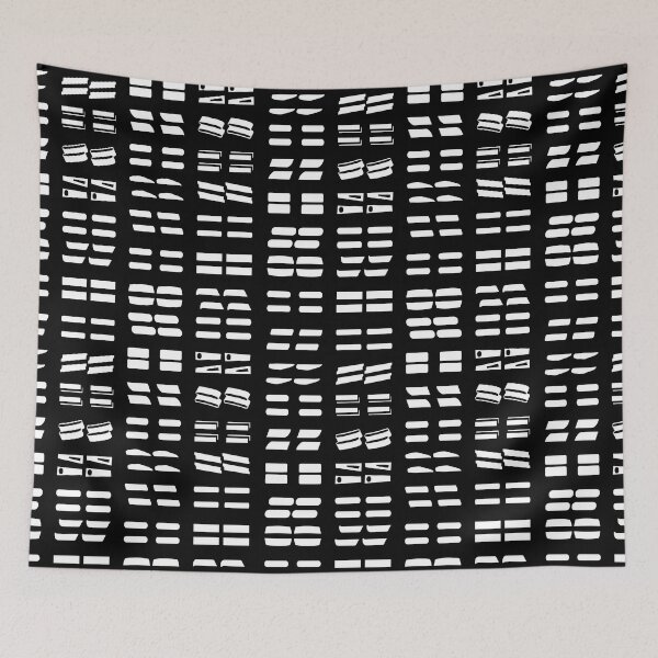 Item preview, Different Yet Equal B&W White designed and sold by mixMixtli.