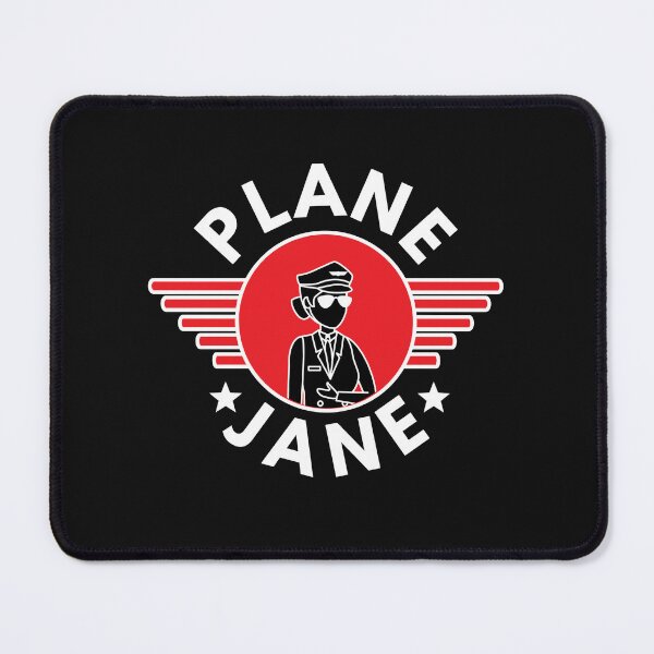 Item preview, Plane Jane. Funny Pilot-Pilot-Pilot Sayings- Retro Pilot-Play On Words-Pun-Pilot Pun-New Pilot designed and sold by SighFly52.