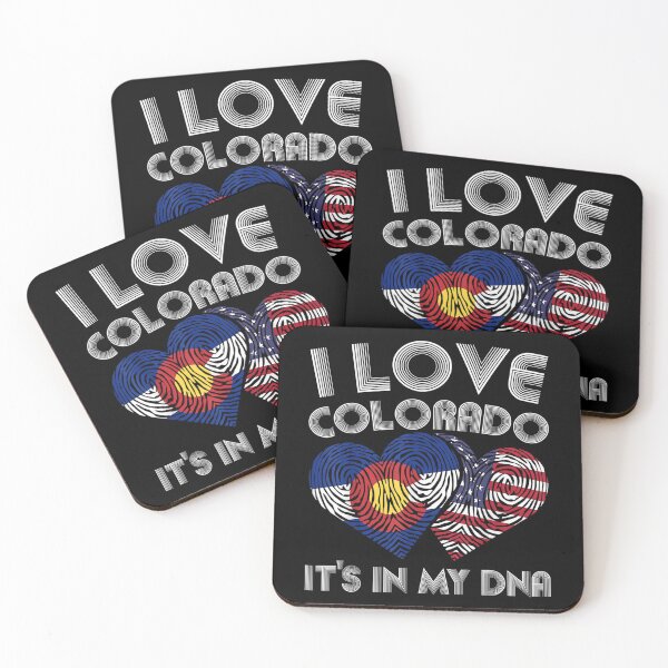 Item preview, I Love Colorado For Proud Coloradans State Of Colorado Flag  designed and sold by wendyy88.