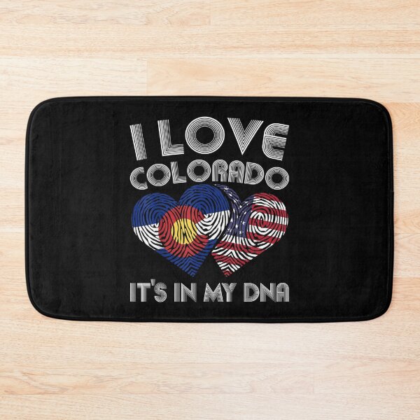 Item preview, I Love Colorado For Proud Coloradans State Of Colorado Flag  designed and sold by wendyy88.