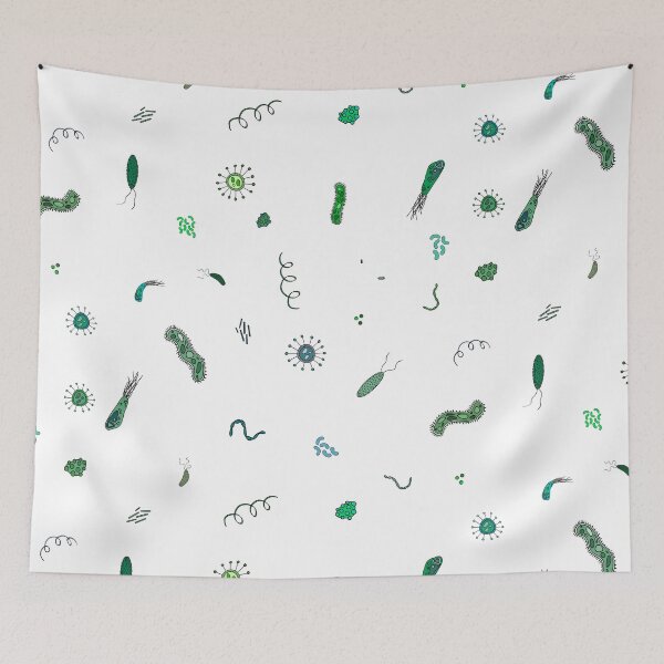 Item preview, Microbes (Not to Scale) designed and sold by Xernition.