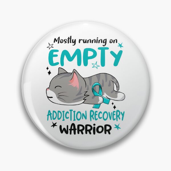 Item preview, Addiction Recovery Awareness, Mostly Running on Addiction Recovery Warrior designed and sold by Tammyilaria.