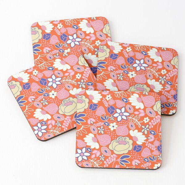 Item preview, Bright Folksy Floral  designed and sold by Lozzie Eliza Designs.