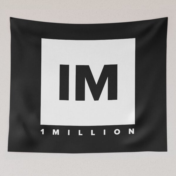 Item preview, 1 MILLION Dance Studio Logo (Black Version) Essential T-Shirt designed and sold by louispjardd3.