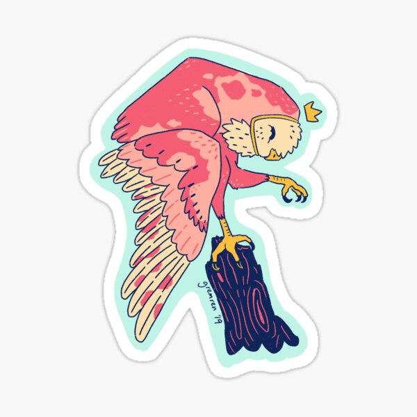 Item preview, Bubblegum Owl designed and sold by Gremren.