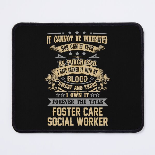 Item preview, Foster Care Social Worker T Shirt - Forever The Title Job Gift Item Tee designed and sold by celiagomez456.