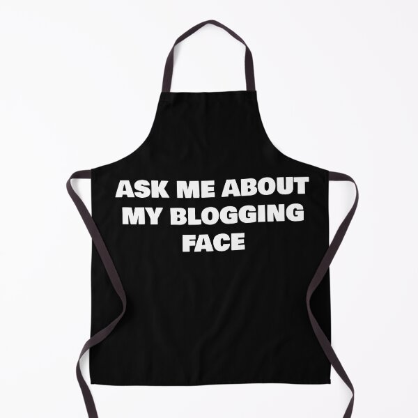 Artikelvorschau, FRAGEN SIE MICH NACH MEINEM BLOGGER-GESICHT entworfen und verkauft von joebrad.