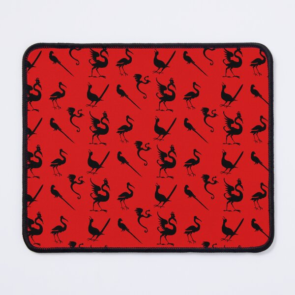 Item preview, Grotesque Birds Blackwork Sticker Pack 3 Recreation from Esaias von Hulsen - Met Museum designed and sold by Grepthor.