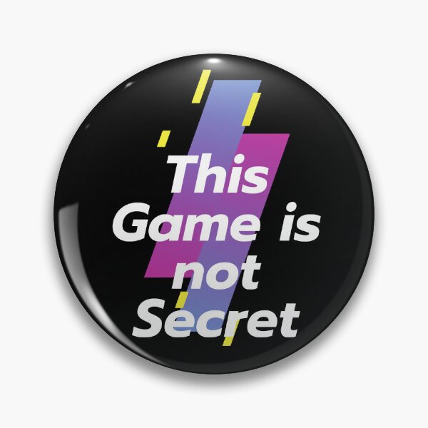 Item preview, This Game is not Secret designed and sold by AppareIIndustry.