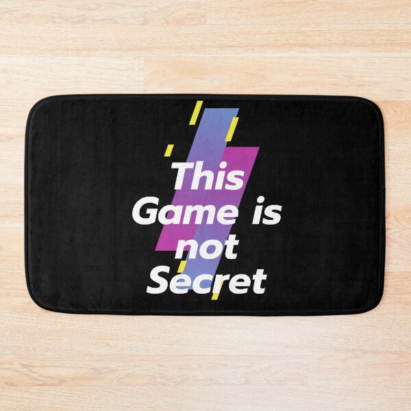 Item preview, This Game is not Secret designed and sold by AppareIIndustry.