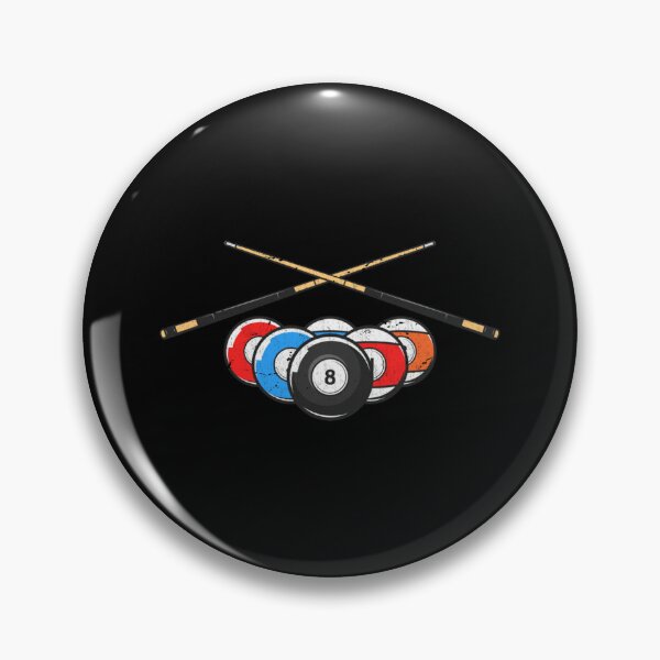 Item preview, Cue Billard Balls Retro 8 Ball Player Essential T-Shirt designed and sold by mercedesfr47.