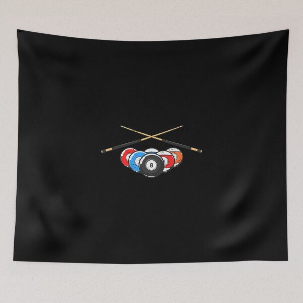 Item preview, Cue Billard Balls Retro 8 Ball Player Essential T-Shirt designed and sold by mercedesfr47.