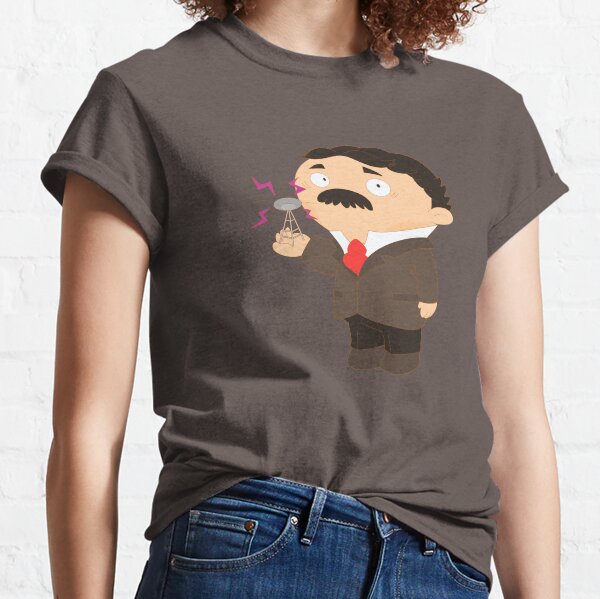 Nikola Tesla Camiseta clásica