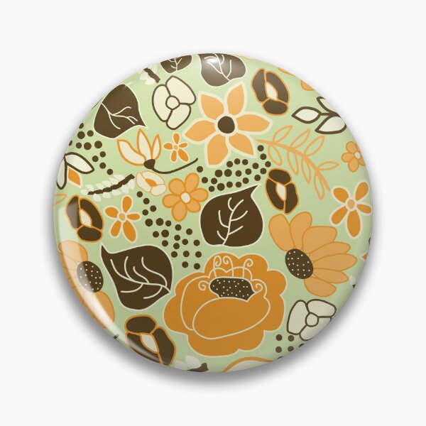 Item preview, Autumn Folksy Floral  designed and sold by Lozzie Eliza Designs.