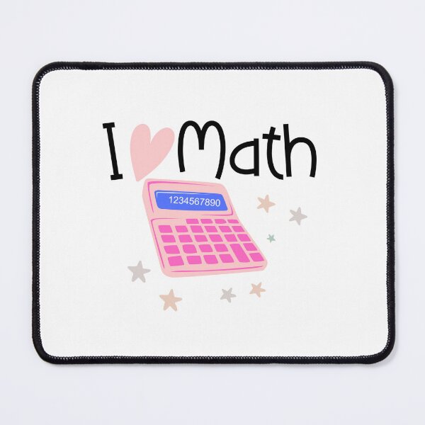 Item preview, I heart Math with Calcu designed and sold by happyandbubbly.