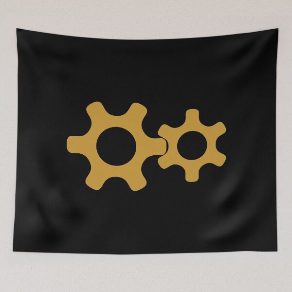 Item preview, Golden gears color art designed and sold by artdragongift 15.