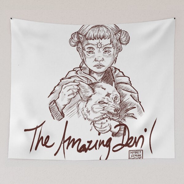 Item preview, The Amazing Devil - The Calling - Little Girl Gloom designed and sold by honeylemontrash.
