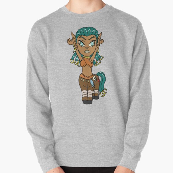 Warrior Centaur Girl CHIBI MONSTER GIRLS Series I Pullover Sweatshirt