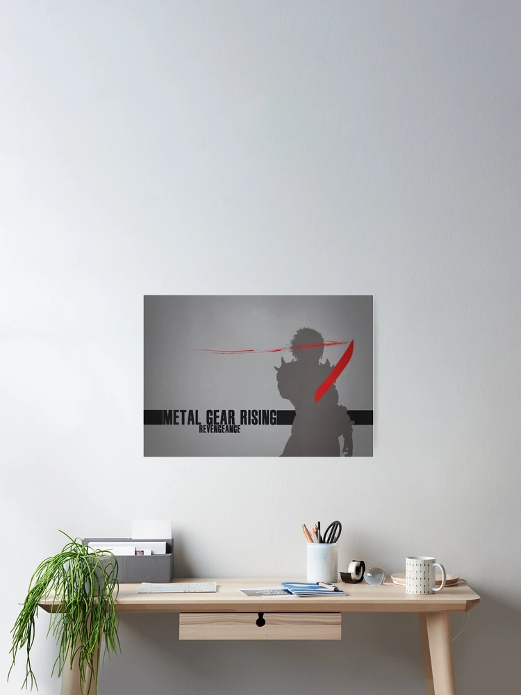 Thumbnail 2 of 3, Poster, Metal Gear Rising - Revengeance - Raiden designed and sold by RellikJoin.