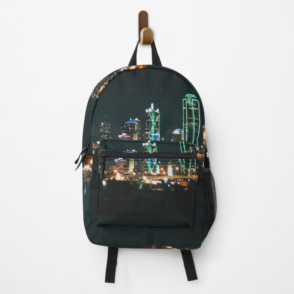 Item preview, Dallas Texas Skyline at Night Photography designed and sold by AshTreeCrtvCo.