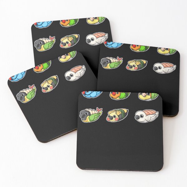 Item preview, Funny Sushi Birb Japanese food birds designed and sold by MelissaKinswa37.