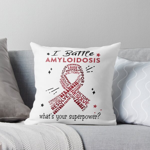 Item preview, Amyloidosis Warrior, I Battle Amyloidosis What's Your Superpower? designed and sold by Greggwillard.