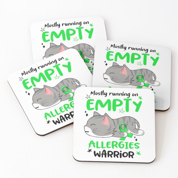 Item preview, Allergies Awareness, Mostly Running on Allergies Warrior designed and sold by Tammyilaria.