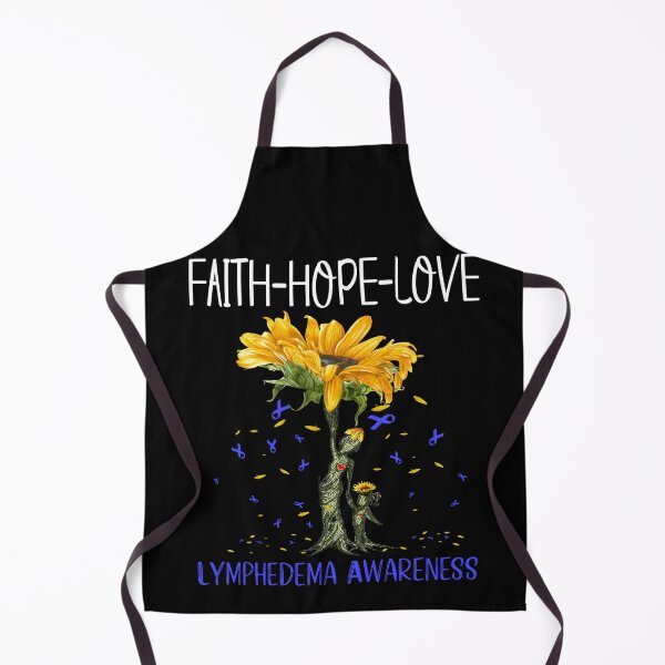Item preview, Lymphedema Awareness - Sunflower Faith Hope Love designed and sold by Hilten.
