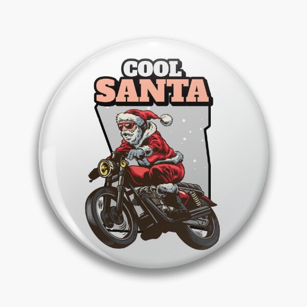 Item preview, Cool Santa, A christmas Gift for motorcycle riders designed and sold by LGMmugsdesign.