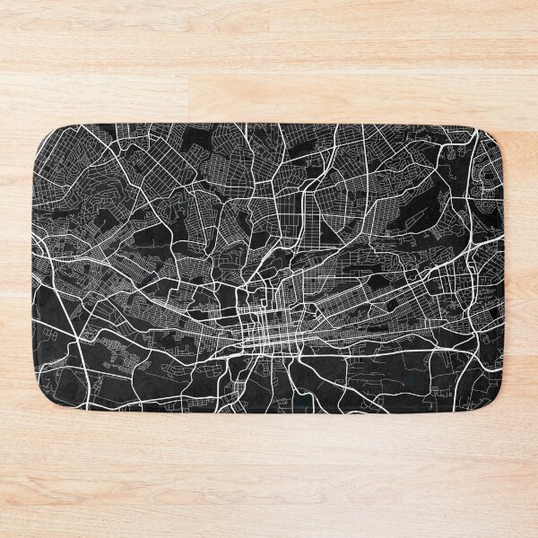 Item preview, Johannesburg City Map of Gauteng, South Africa - Dark designed and sold by deMAP.