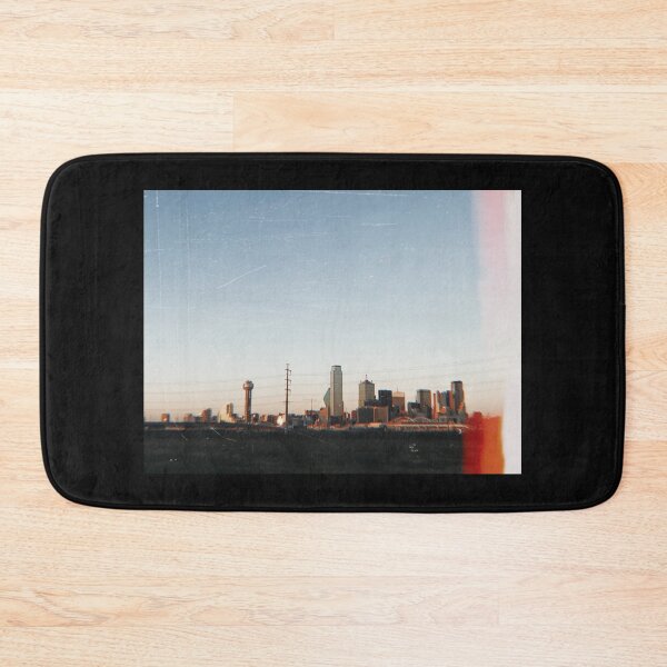 Item preview,  Dallas Texas Skyline at Dusk Film Styled Photography designed and sold by AshTreeCrtvCo.